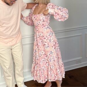 Alamour Dress | Pink Spring Dress